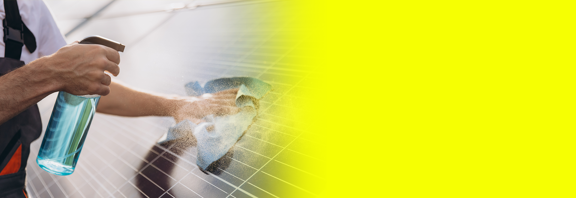 Solar panel maintenance